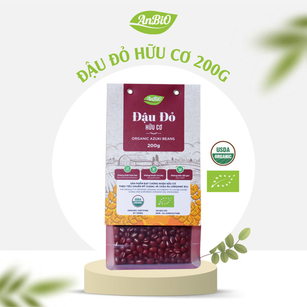 ABO Đậu đỏ Azuki hữu cơ (200G)