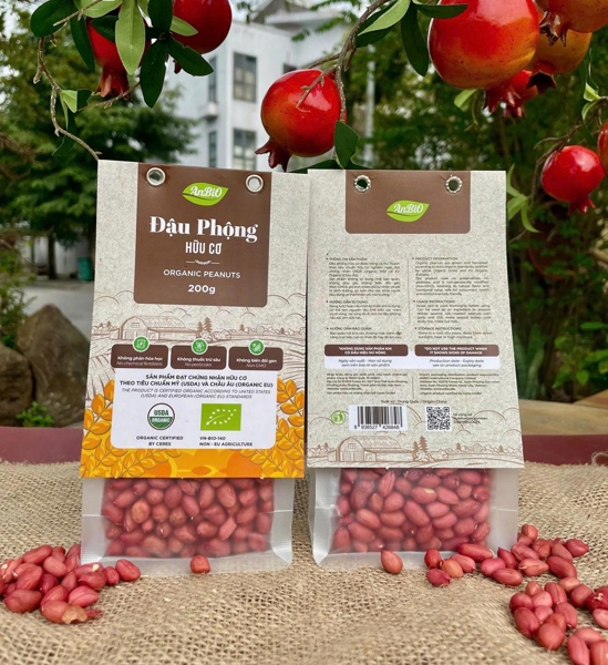 ABO Đậu Phộng Hữu Cơ (200g)