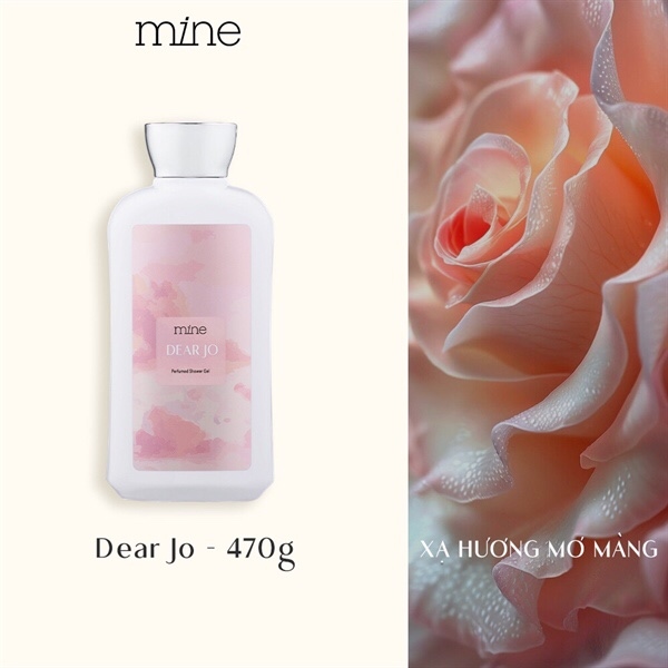 Sữa Tắm Nước Hoa Mine Dear Jo 470g
