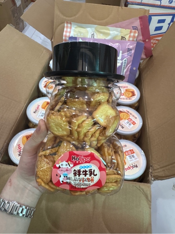 Bánh sữa tươi mini 258gr ( 24 hộp/thùng )