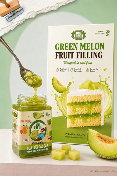 Unifresh Mứt Trái Cây Kiwi 350G