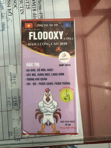 FLODOXY khò khè,sổ mũi, vảy mỏ, sưng mặt