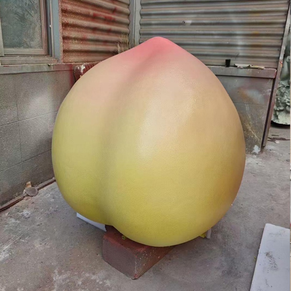 Mô hình quả đào bằng xốp