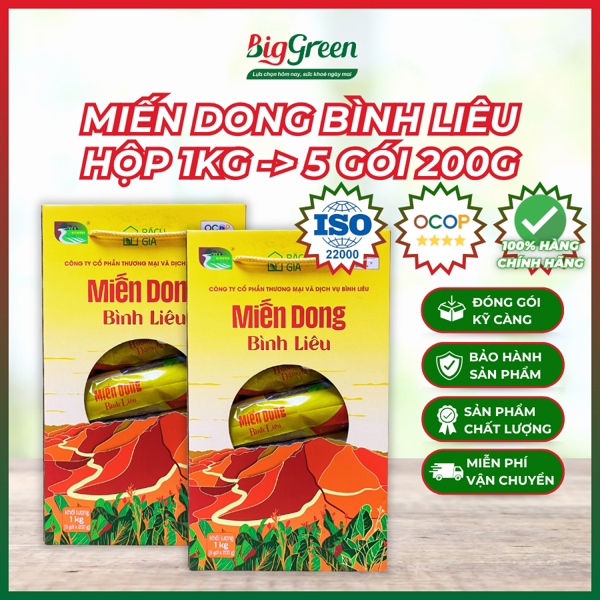 Miến Dong Bình Liêu Hộp 1kg