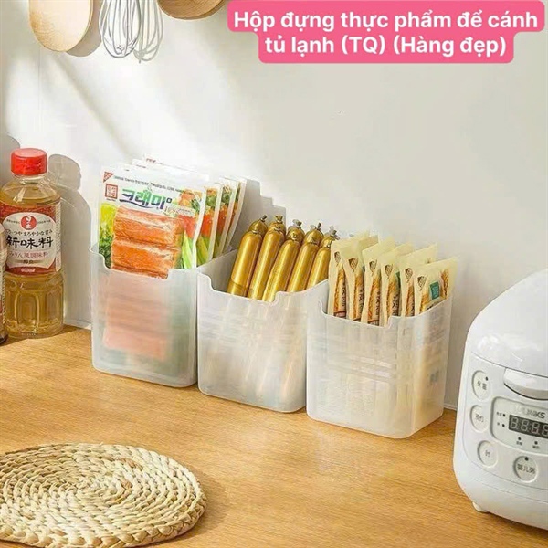 Hộp đựng thực phẩm Cánh tủ lạnh (TQ) (Hàng đẹp)