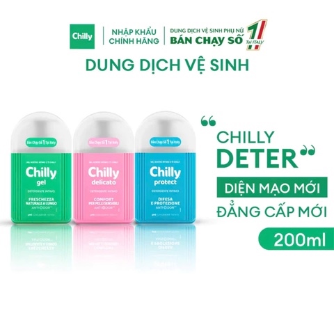 Dung dịch vệ sinh Chilly 200ml
