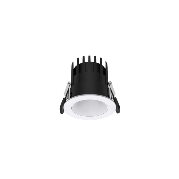 Đèn LED âm trần Spotlight SM12 Viền trắng chóa trắng, chống chói cao cấp, lỗ khoét 55mm