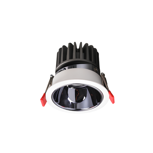 Đèn Led âm trần Spotlight SM2, lỗ khoét 75mm, vỏ trắng chóa đen bóng