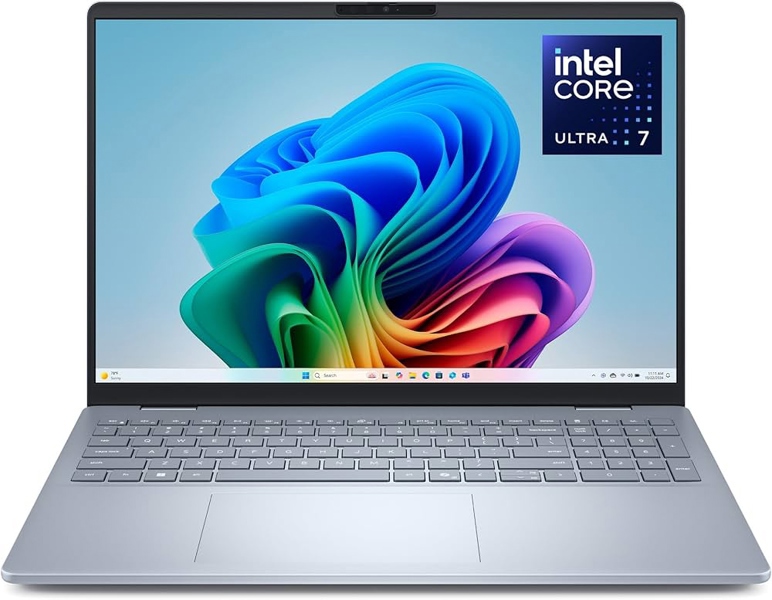 Laptop Dell 16 Plus DB16250 (Core Ultra 7 256V, RAM 16GB, SSD 1TB, 16" QHD+, Windown 11, Ice Blue)