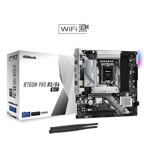 Mainboard Asrock B760M Pro RS/D4 WiFi