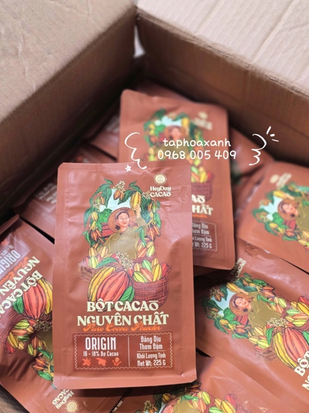 HEYCACAO Cacao Nguyên Chất Origin (225G)