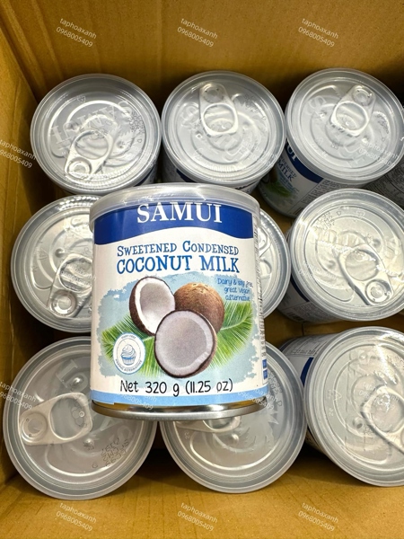 Sữa đặc thuần chay SAMUI (Có đường - 320g)
