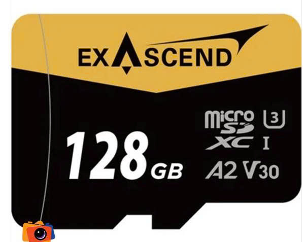 Thẻ nhớ UHS-I uSD (MicroSD) card V30 - Catalyst - 128GB hiệu Exascend, model: EX128GUSDU1 (2Y)