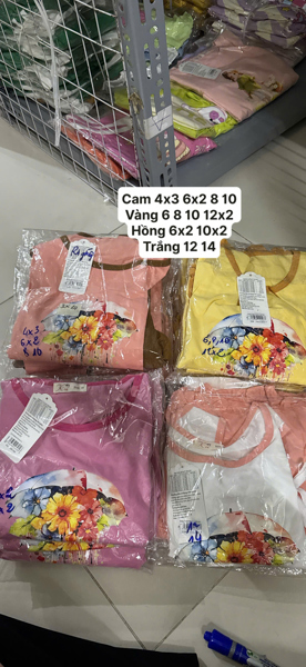 BG ÁO BA LỖ IN CHIẾC Ô HOA QUẦN BÈO LAI