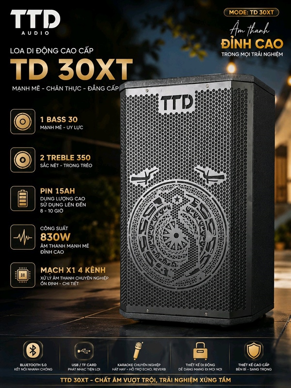 LOA MINI BASS 30 CAO CẤP