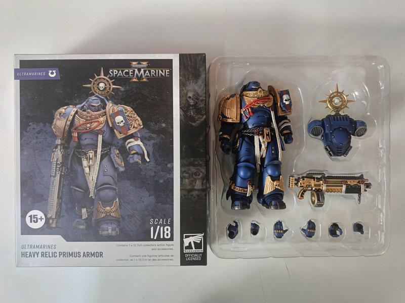 Mua bán (2ND) SPACE MARINE 2 ULTRAMARINES HEAVY RELIC PRIMUS ARMOR
