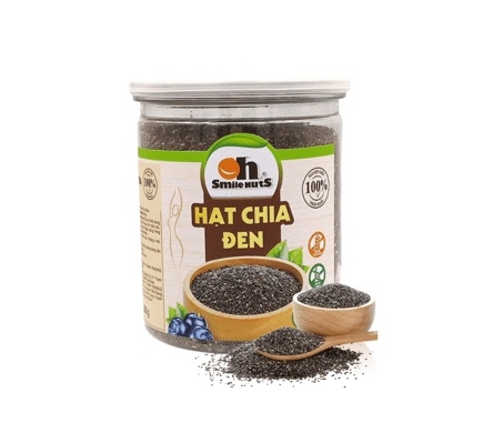 Hạt chia đen smile nuts -300G