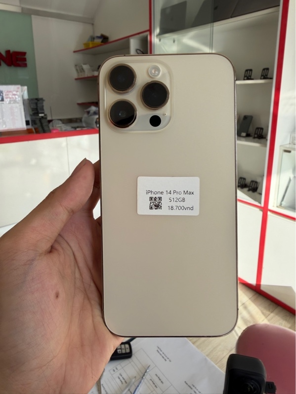 Ip 14 pm 512 gb gold