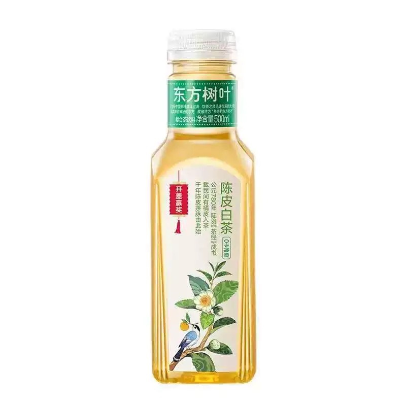 Trà trắng vỏ quýt 东方树叶陈皮白茶 500ml