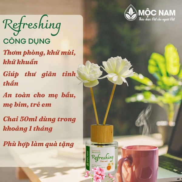 MN Tinh dầu khuếch tán Refreshing - Cam Quýt (50ml)