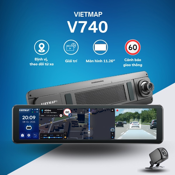 Thiết bị đầu cuối thông tin di động mặt đất, Model V740 + Sim FPT FD120 12T