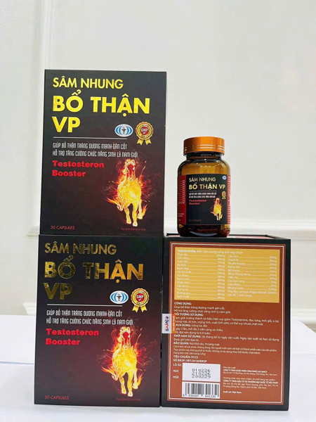 Sâm nhung bổ thận VP (lọ 60v)