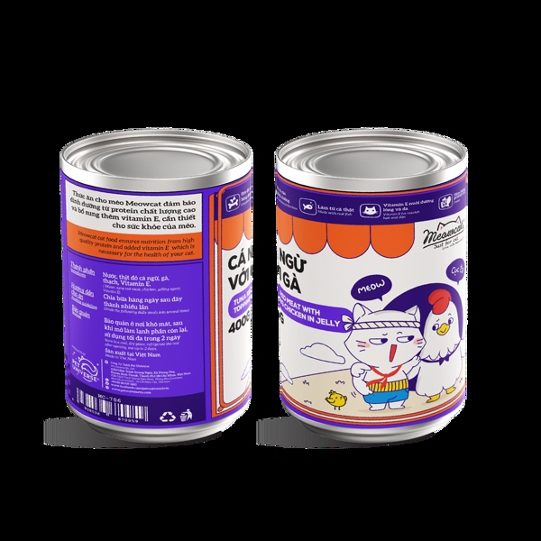 Pate lon MEOWCAT 400G