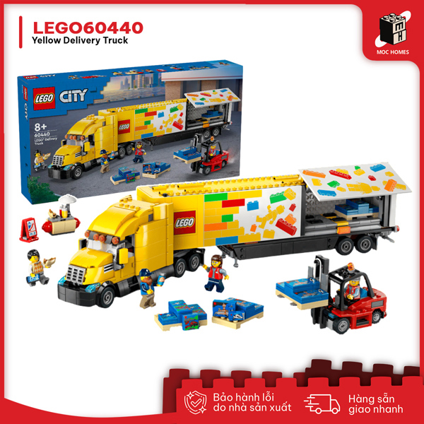 Đồ chơi lắp ráp LEGO 60440 Yellow Delivery Truck