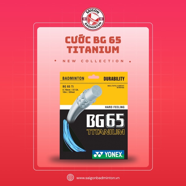 Khách Đan Cước BG 65 Titanium