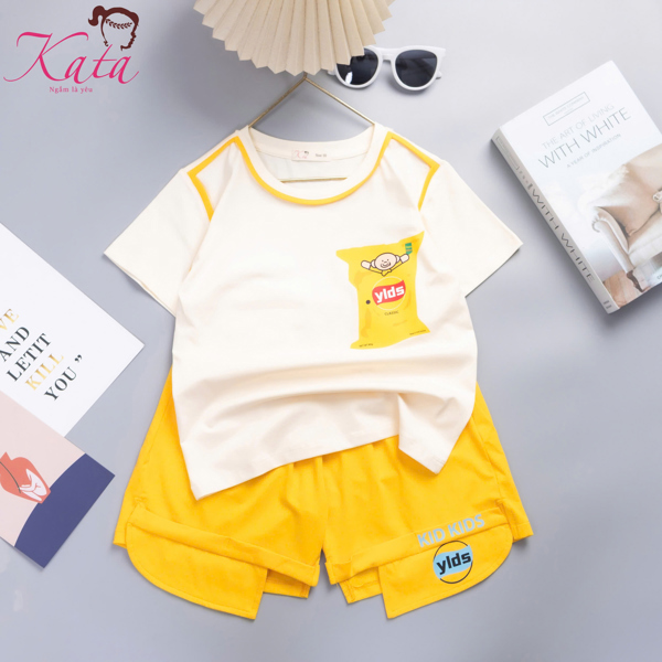 BG QUẦN SHORT KIỂU ÁO IN BÁNH