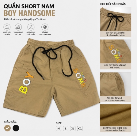 QT SHORT DÙ IN HANDSOME BOY