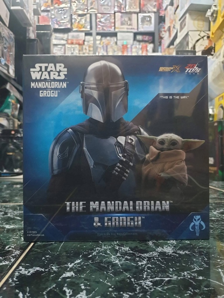 Mua bán (NEW) ZD TOYS STARWAR THE MANDAL DRIAN & GROGU