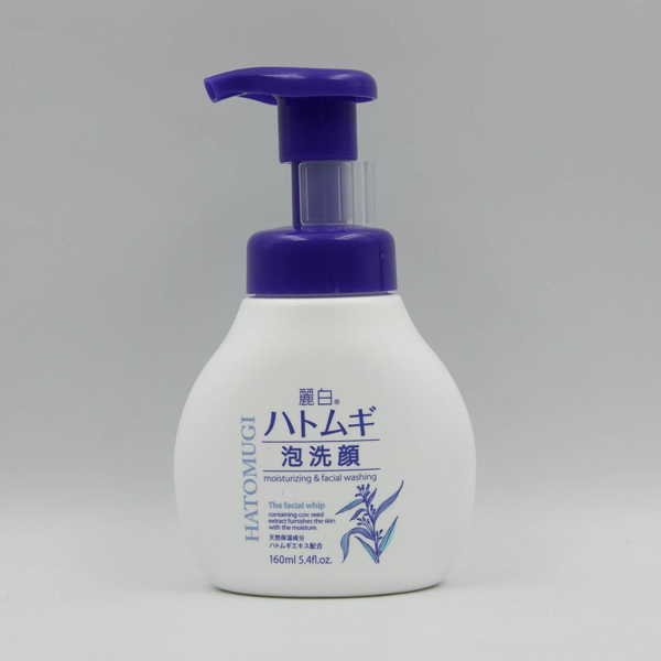 Sữa rửa mặt tạo bọt trắng REIHAKU HATOMUGI Facial Wash Foam 160ml