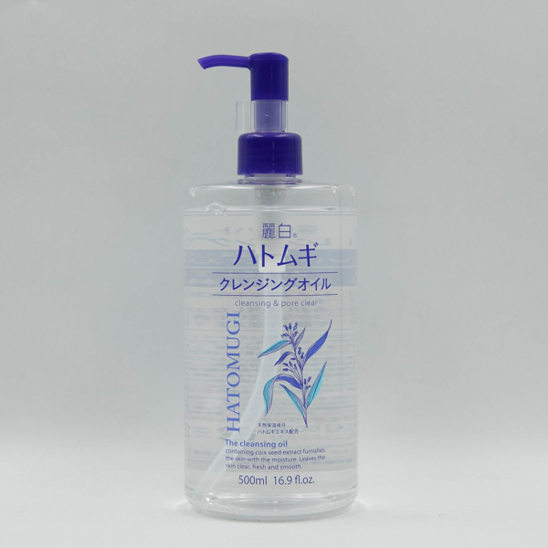 Dầu tẩy trang dưỡng ẩm REIHAKU HATOMUGI 500ml