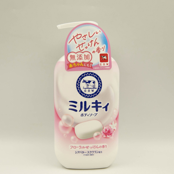 Sữa tắm bọt mịn dịu nhẹ hương hoa COW Milky