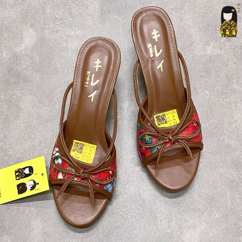 Kirei Biteki - Office Kitten Heel HH15 Red
