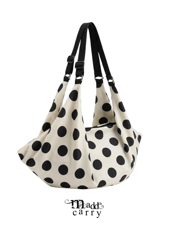 Túi thuyền chấm bi ( pearly pop ) XL