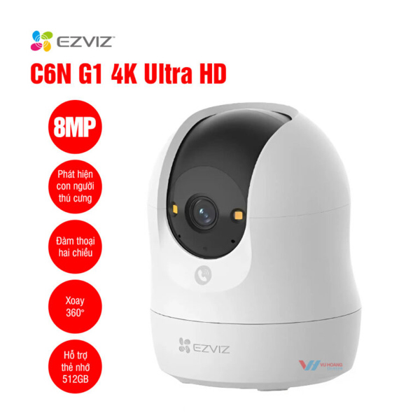 Cam IP EZVIZ C6N G1(8WFL) 8MP