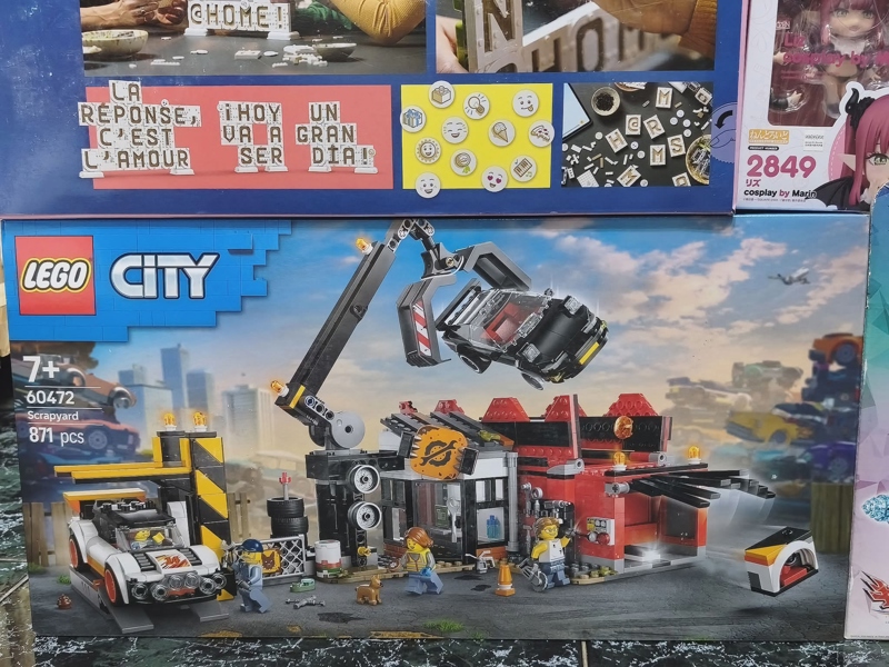 Mua bán (NEW) LEGO CITY 60472 SCRAPYARD WITH CARS SET