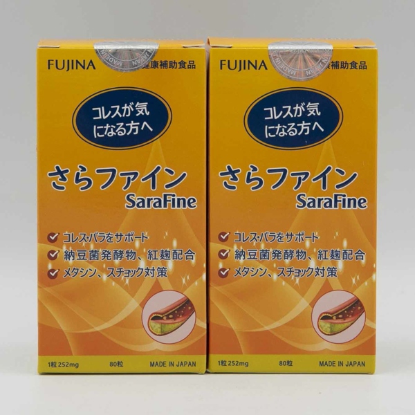 Viên hỗ trợ mỡ máu Sarafina - Lọ 80 viên