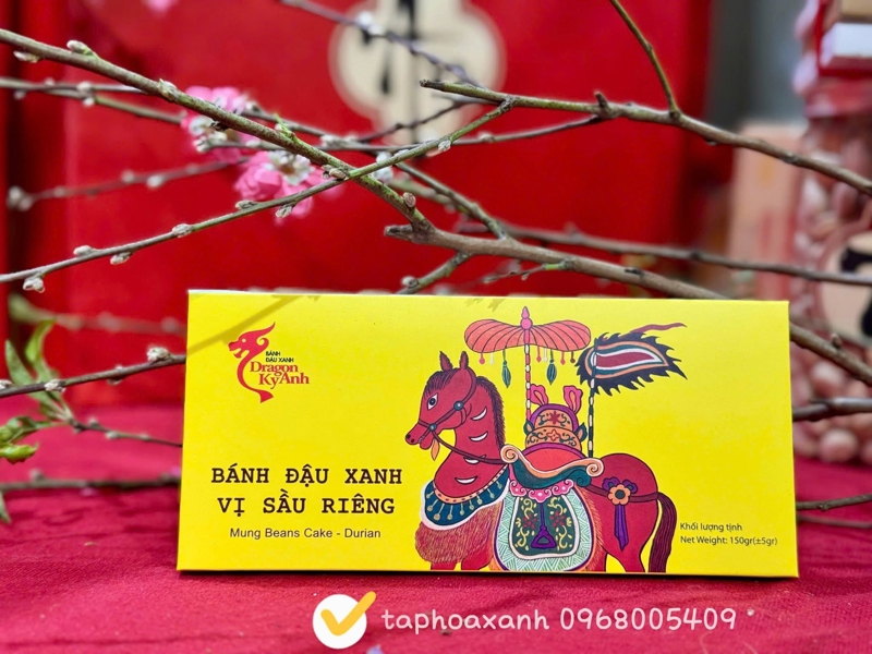 Bánh đậu xanh Sầu riêng