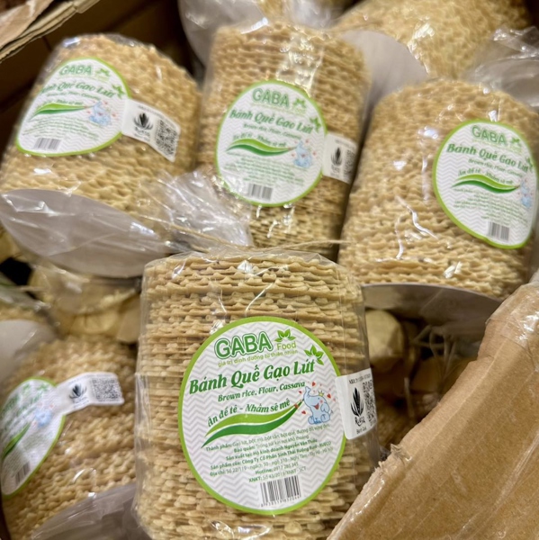 Gaba Bánh quế gạo lứt (gói 300g)