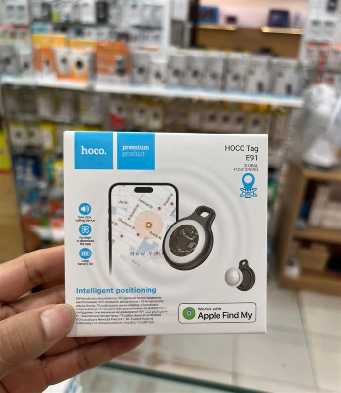 Định vị iPhone HOCO Tag E91