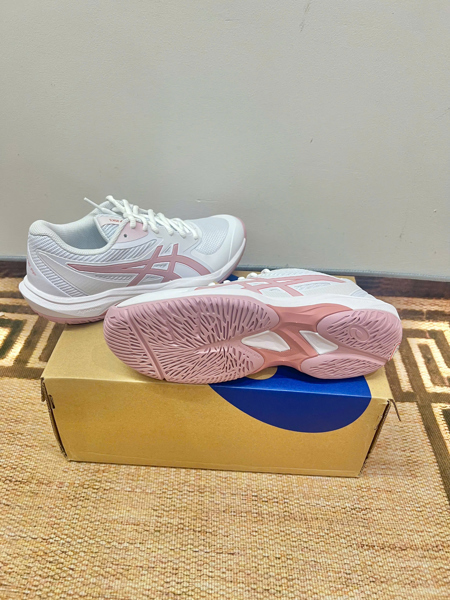 Giày Pickleball / Tennis Asics Game FF - 1042A282 103 - Màu Trắng Hồng