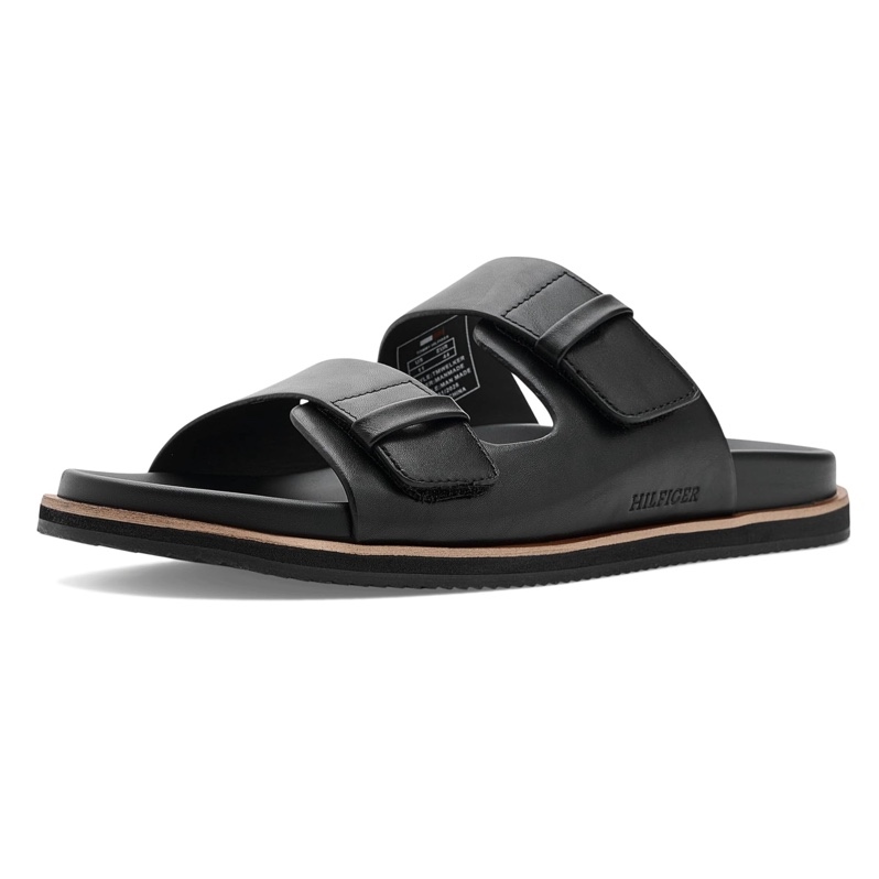 Dép Tommy Welker Slip-On Sandals Black 001