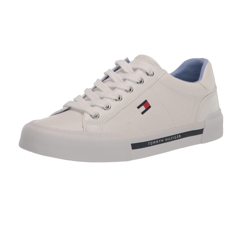 Tommy Lestiel Low Profile Lace-Up Sneakers White 140