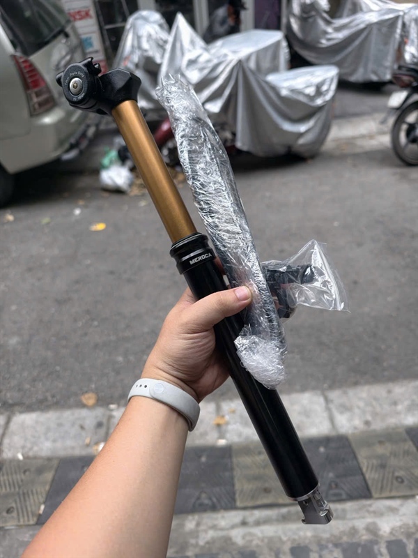 Cọc yên tăng giảm Meroca HG-02 mạ vàng
