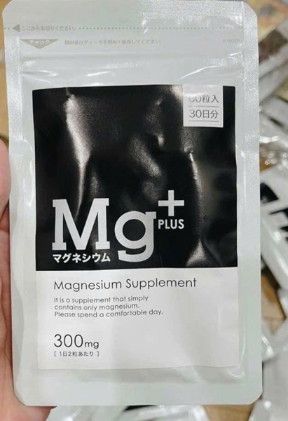 Viên uống bổ sung Magie plus 300mg 60 viên