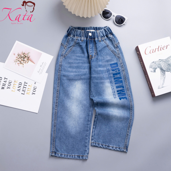 QTJEAN DÀI 2 NẮP TÚI SAU IN CHỮ