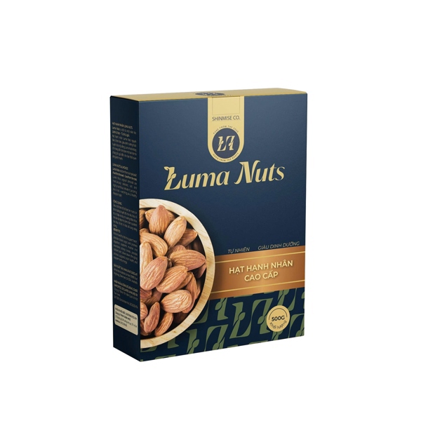 Hộp Hạnh Nhân Rang Almondco Nguyên Vị Nhập Khẩu Úc